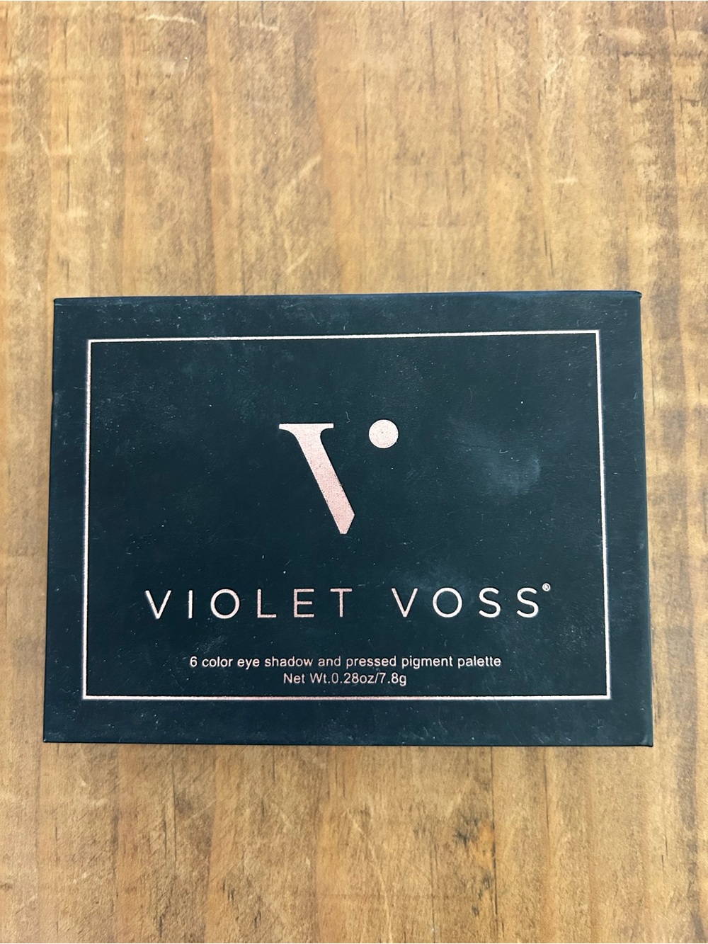 Violet Voss Eyeshadow Palette with Rose Gold Accents